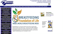 Desktop Screenshot of marioncountyhealthdept.org